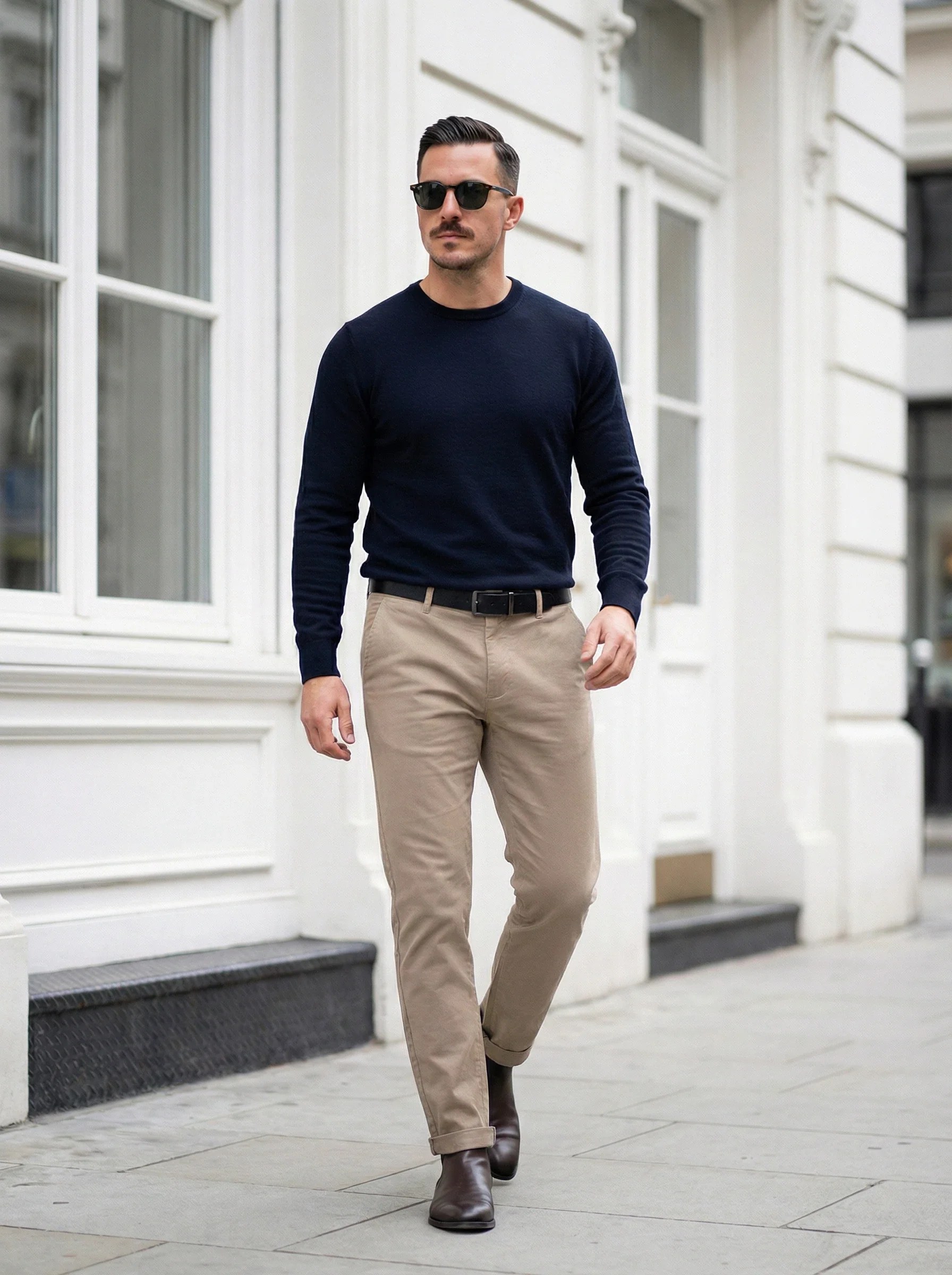 Skinny Fit Tailored Trousers