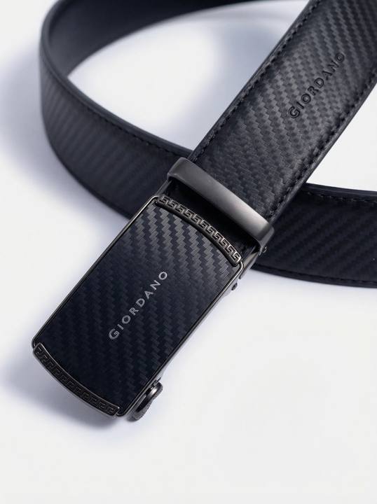 Automatic Buckle Textured Belt
