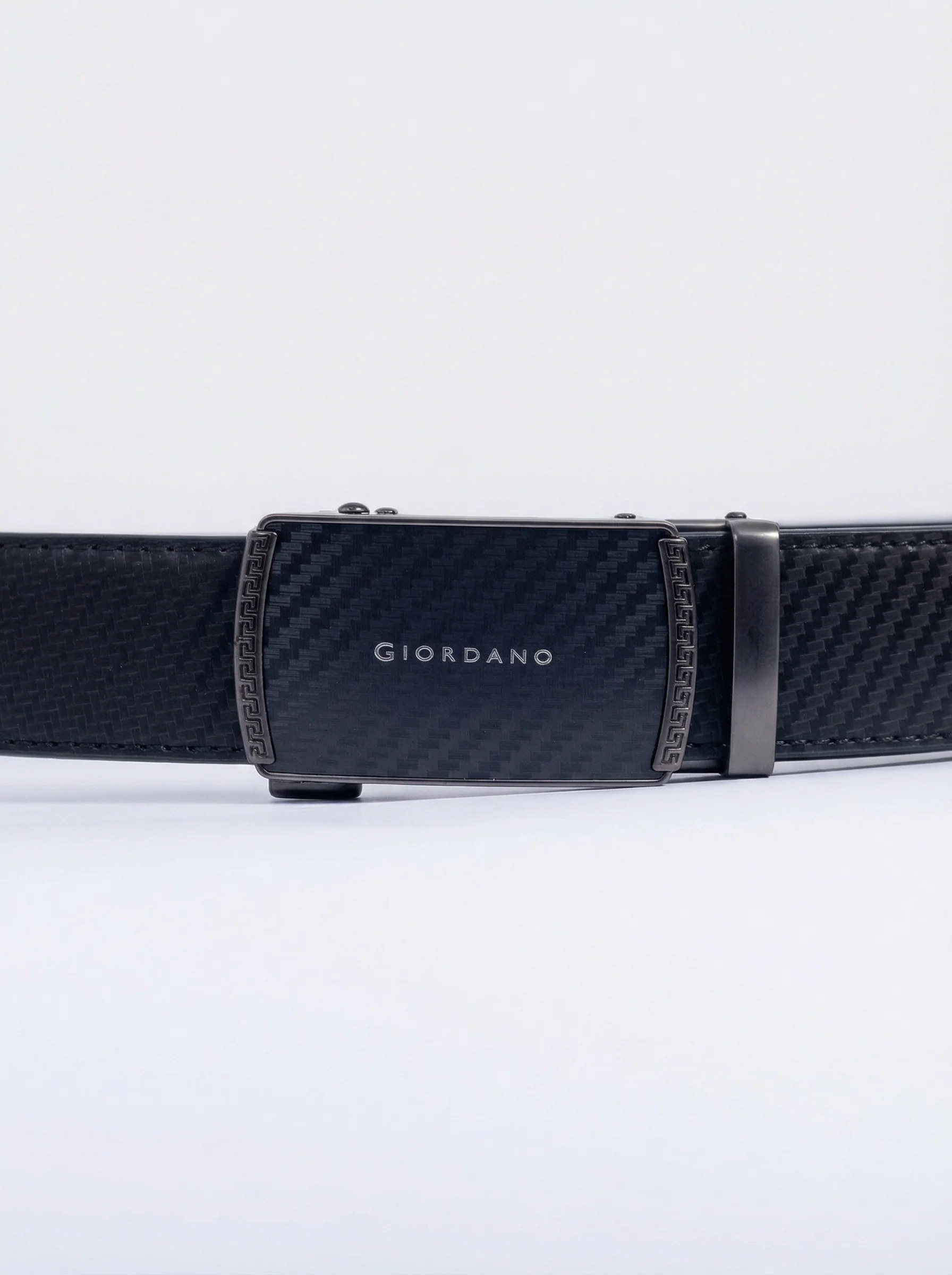 Automatic Buckle Textured Belt