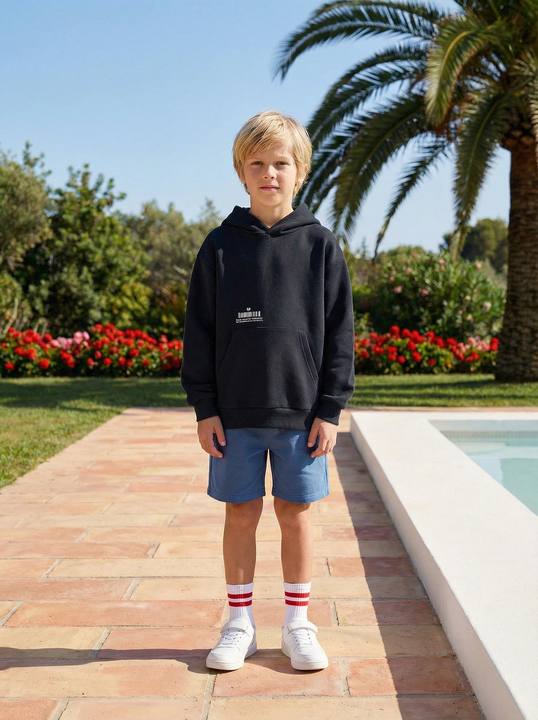 Kids Essential Pullover Hoodie