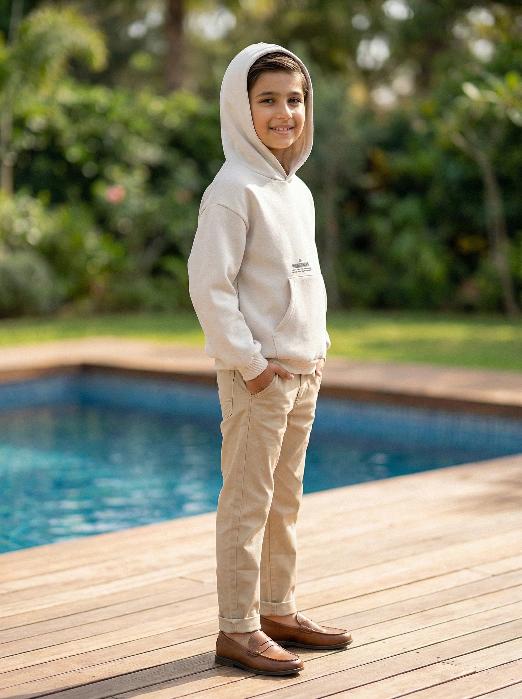 Kids Essential Pullover Hoodie
