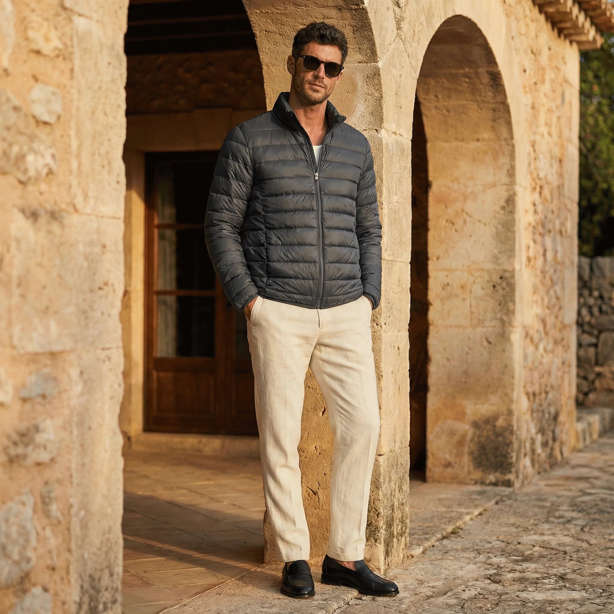 Lightweight Quilted Puffer Jacket