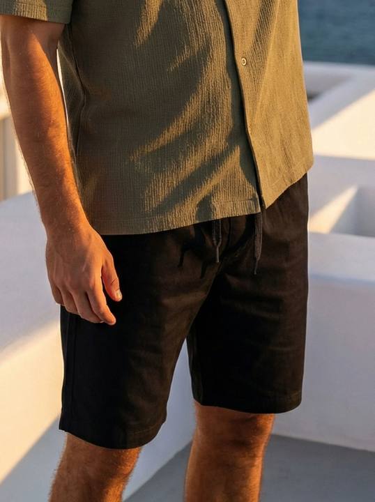 Drawstring Casual Shorts