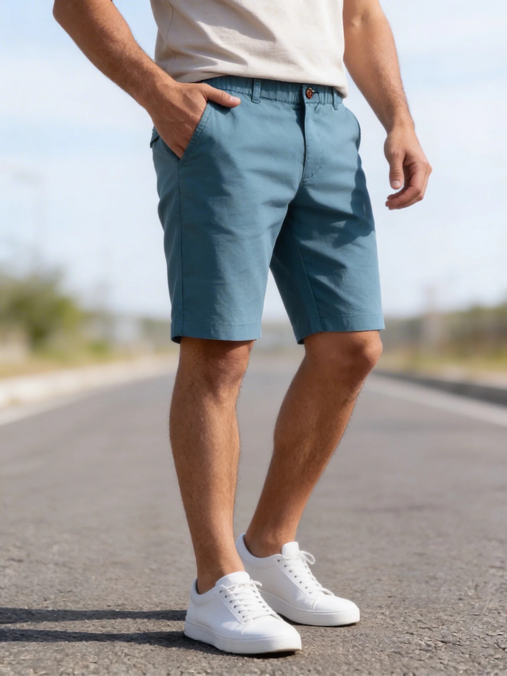 Essential Cotton Chino Shorts