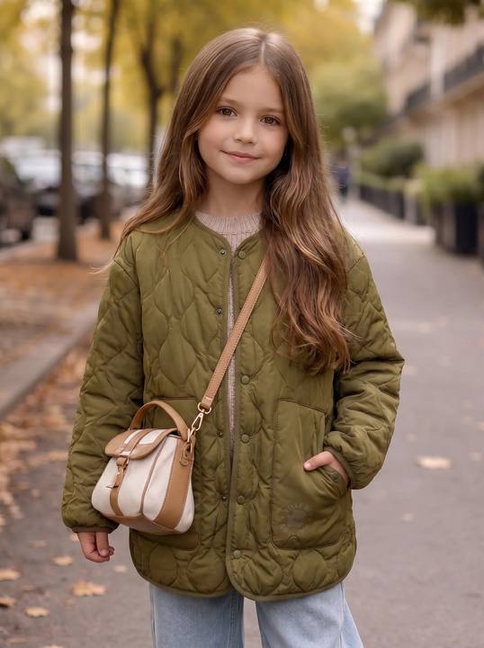 Kids Quilted Lightweight Jacket