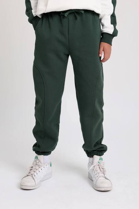 cotton sweatpants – olive