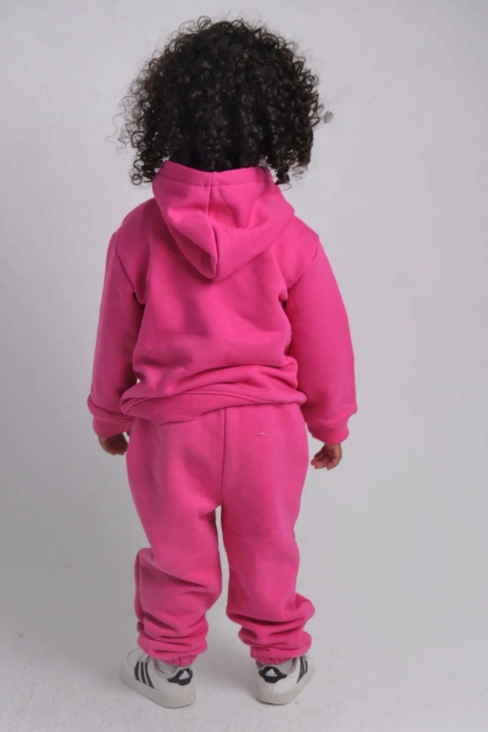 fuchsia 2-piece hooded outfit set