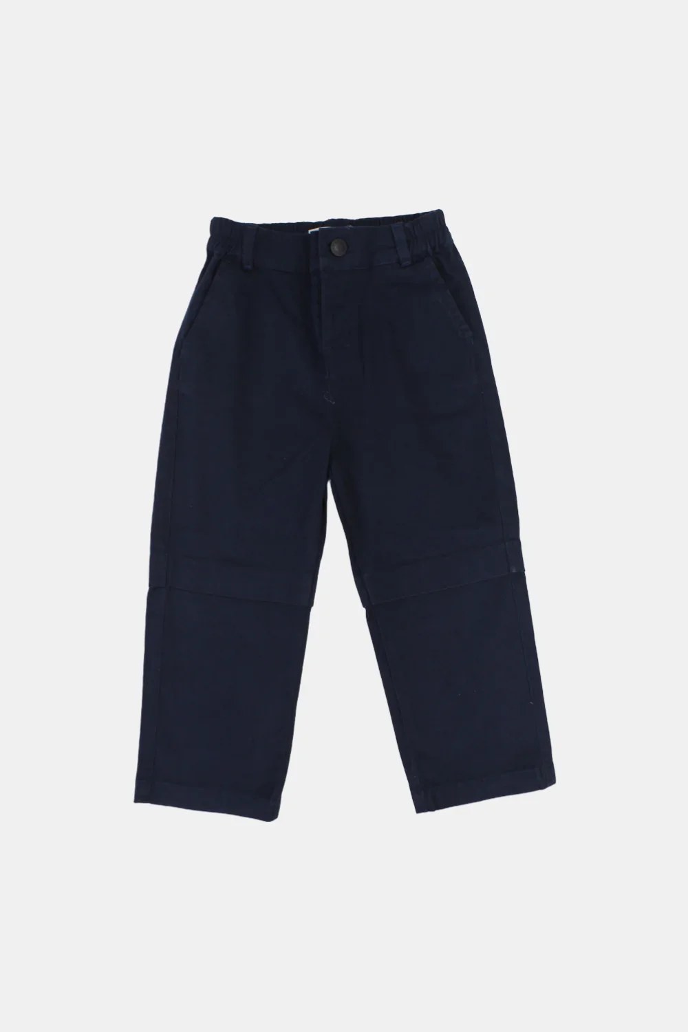 unisex baby gabardine pants - navy
