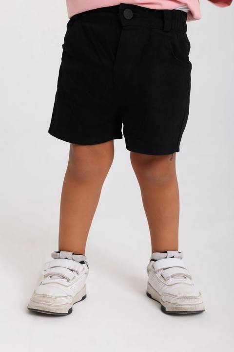 baby boys gabardine shorts – navy
