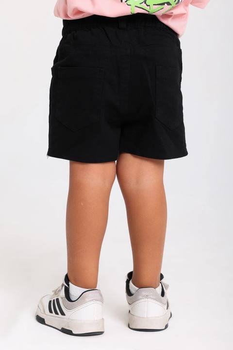 baby boys gabardine shorts – navy