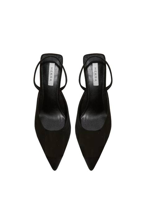 Slingback mini heels