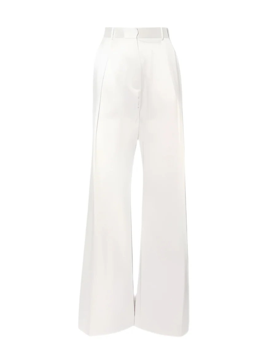 Silk Wide Legged Pants