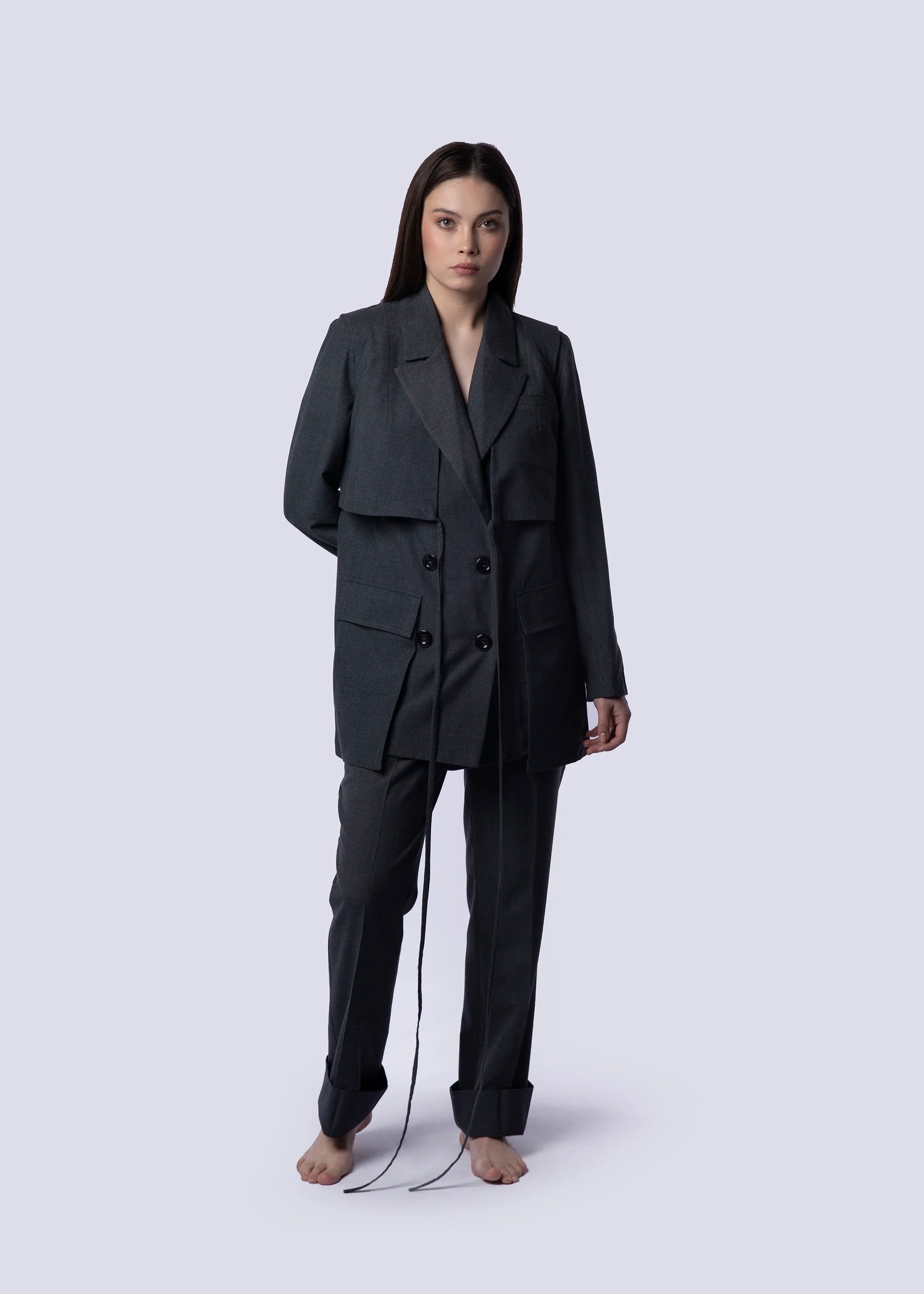 Grey Blaist-Coat