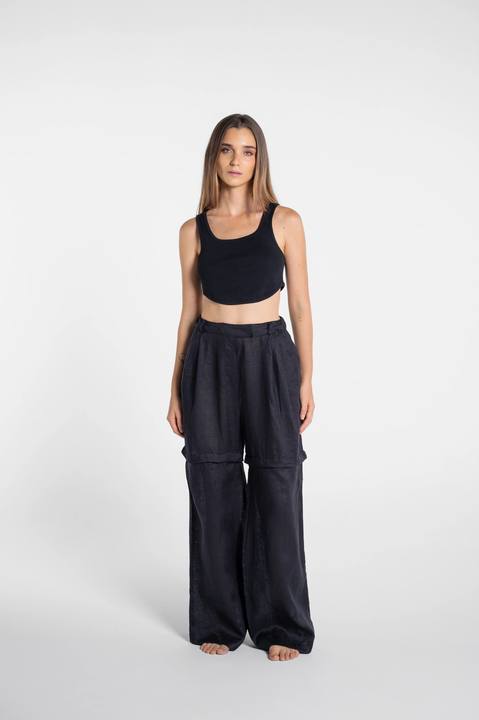 Black Pant shorts