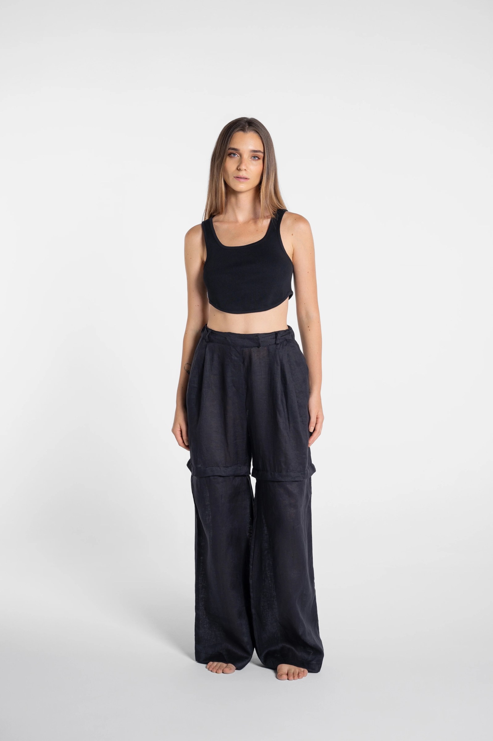 Black Pant shorts