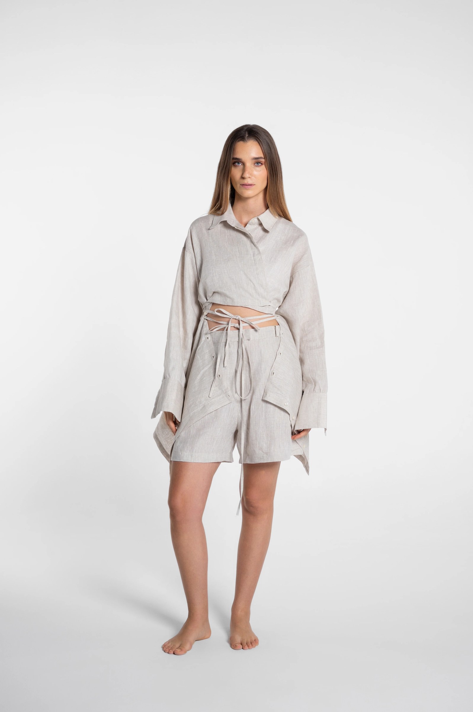 Beige Dress Shirt