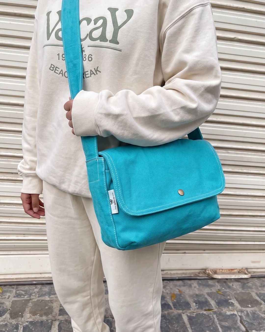 SIDE BAG AQUA
