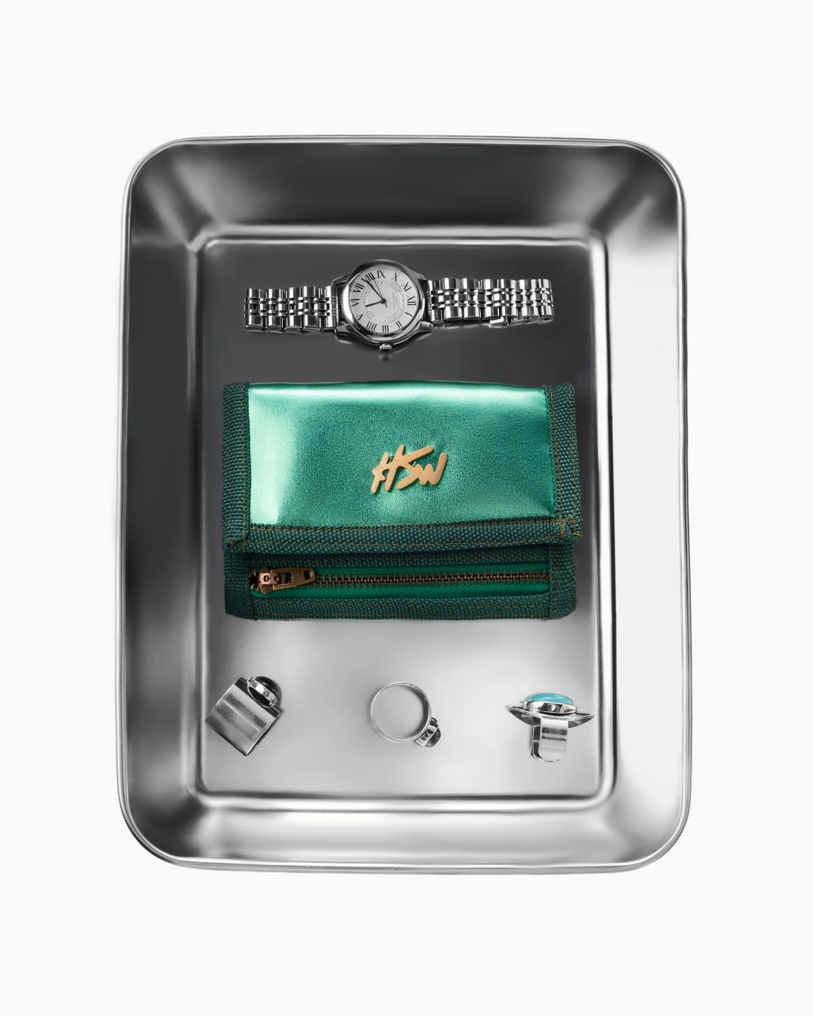 STARLIT WALLET AURORA GREEN