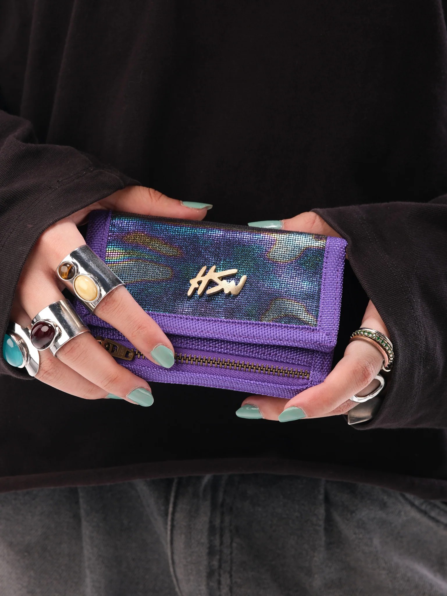 STARLIT WALLET COSMIC CAMO
