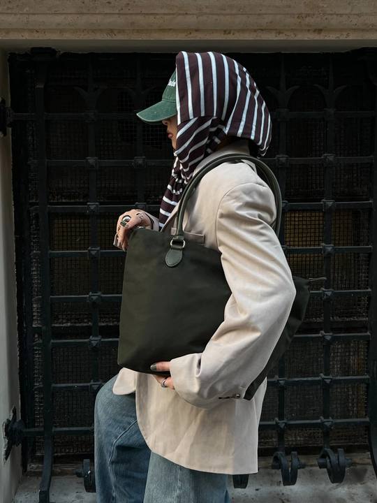 SHOPPER BAG OLIVE