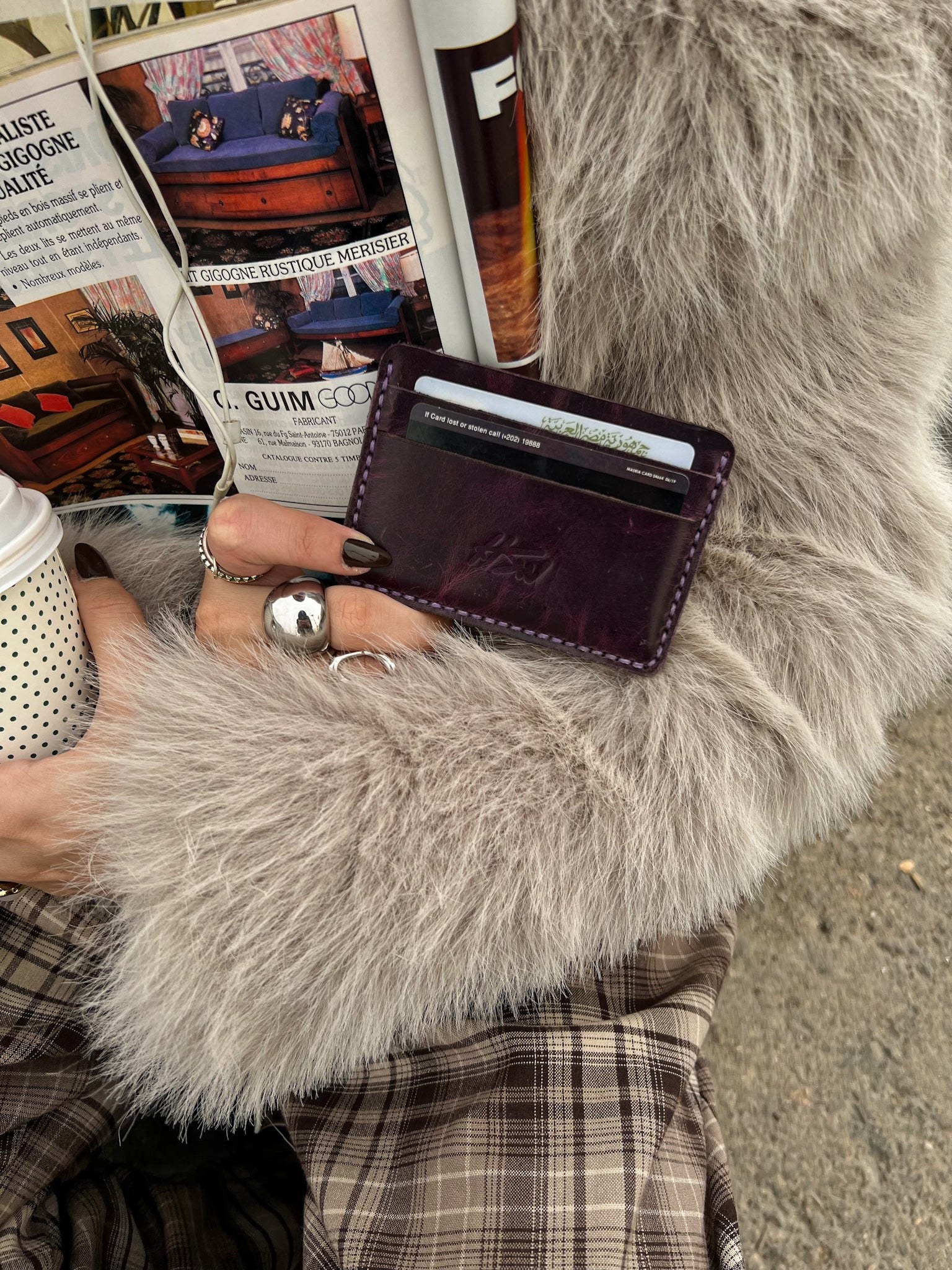 GRAPE SKIN CARDHOLDER