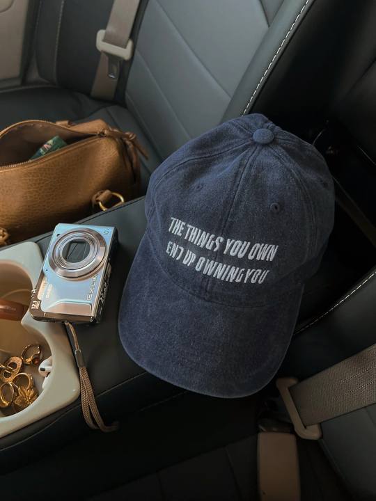 THE THINGS YOU OWN WASHED CAP