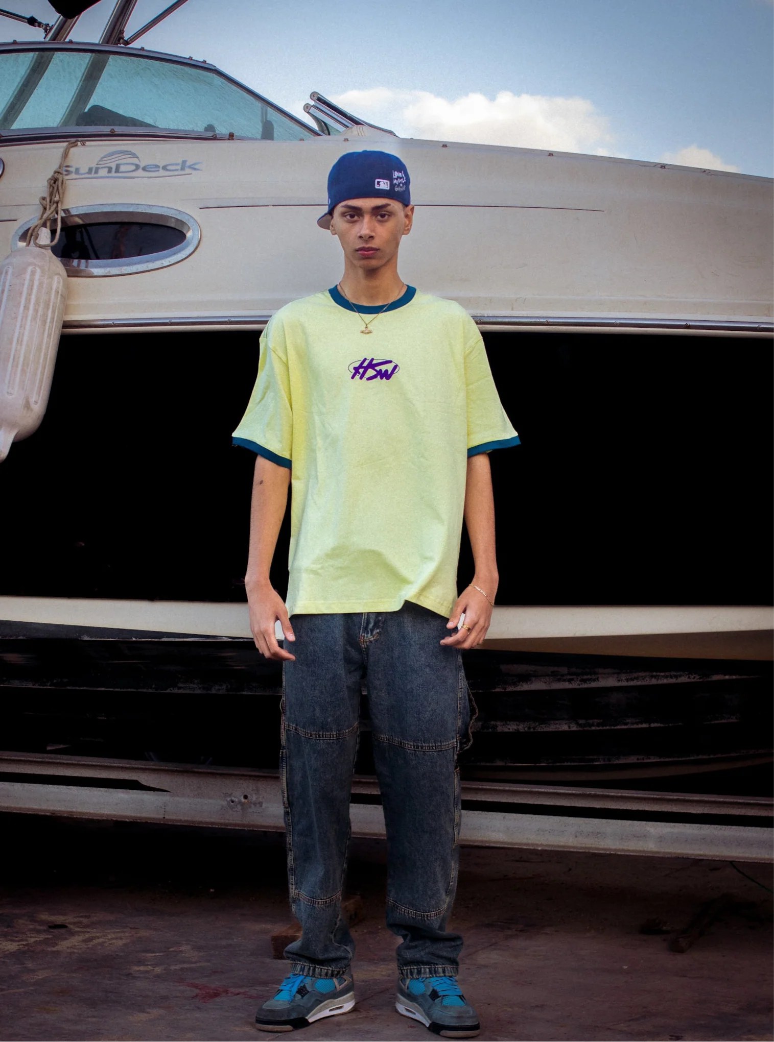 RINGER T-SHIRT YELLOW