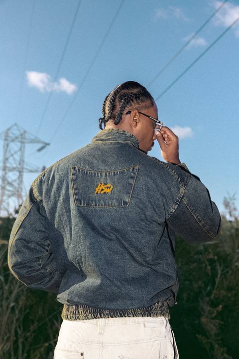 HSW DENIM JACKET BLUE