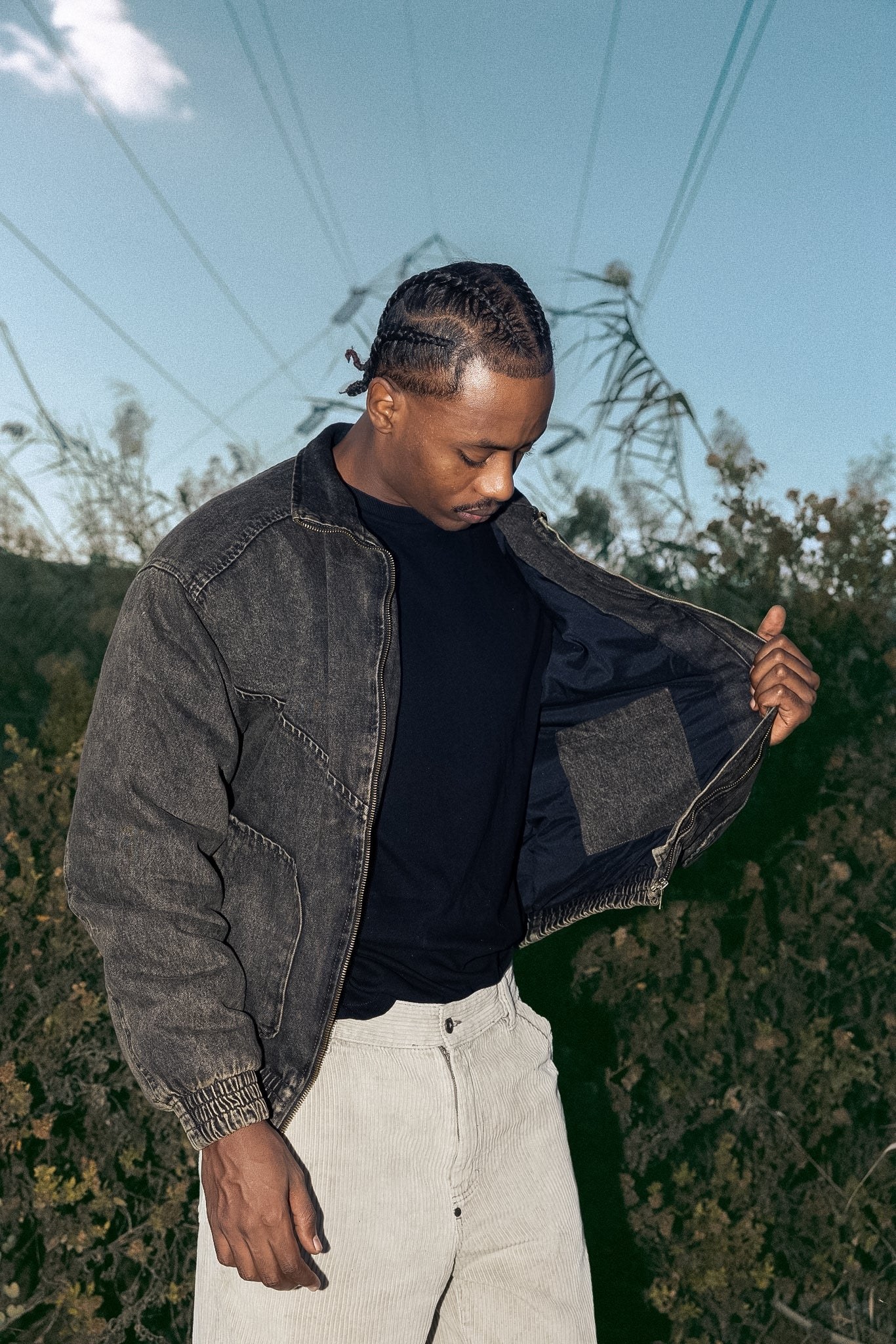 HSW DENIM JACKET RUSTY