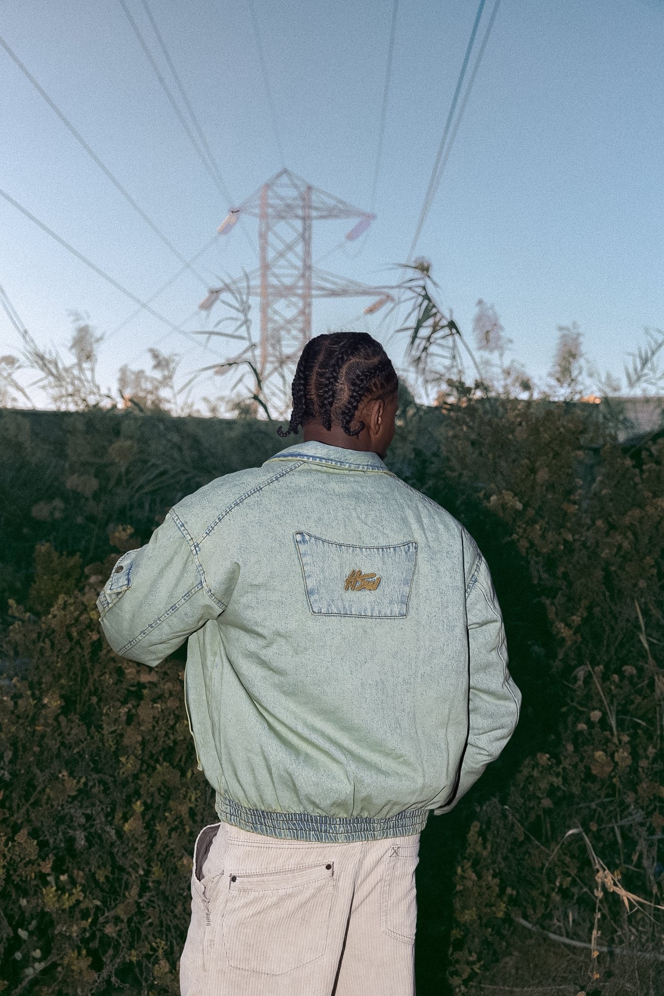 HSW DENIM JACKET MINT
