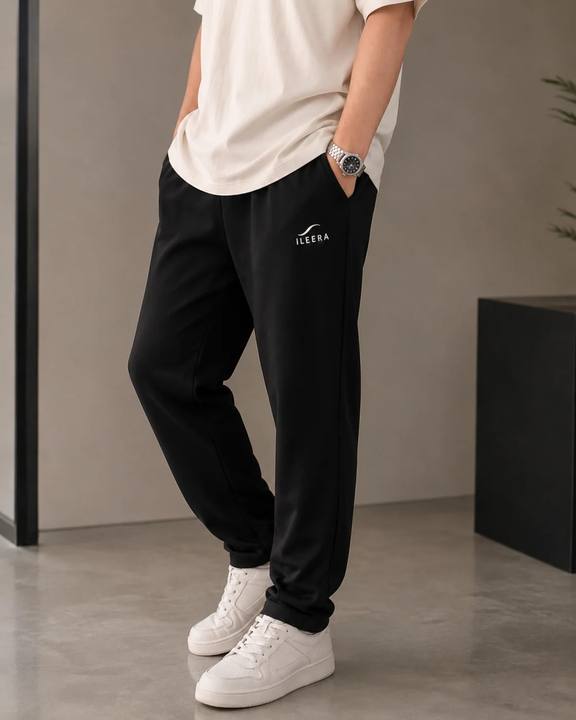 ILEERA® Premium Cotton Tapered Fit Jogger Sweatpants