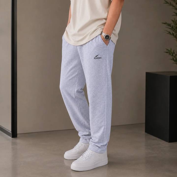 ILEERA® Premium Cotton Tapered Fit Jogger Sweatpants