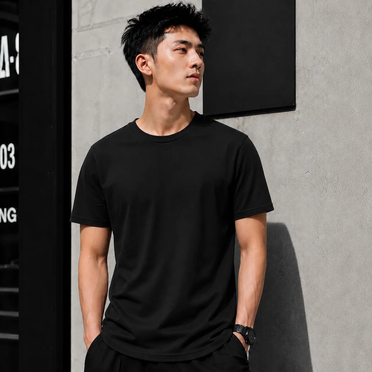 ILEERA® Premium Cotton Regular Fit T-Shirt