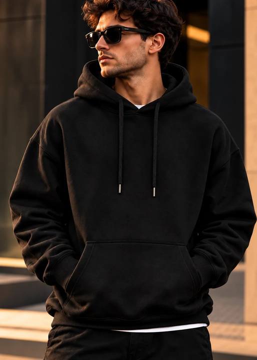 ILEERA® Premium Cotton Oversized Essential Hoodie