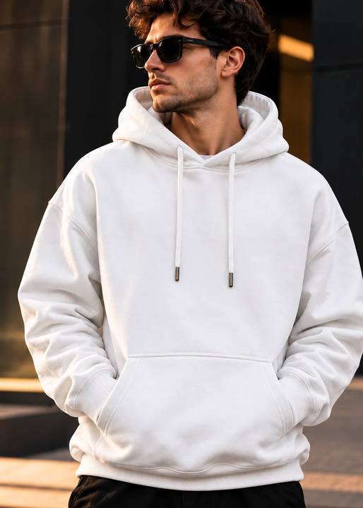 ILEERA® Premium Cotton Oversized Essential Hoodie