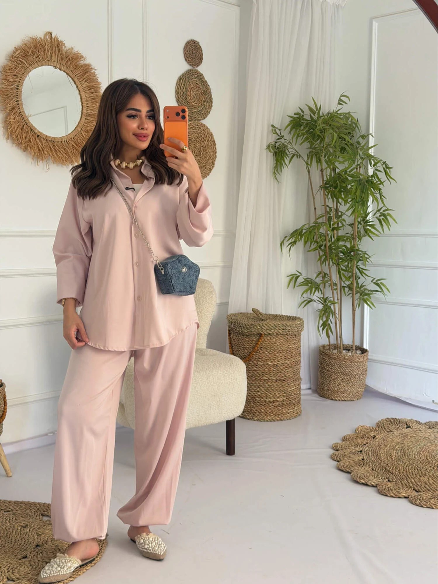 Free Size Satin Suit