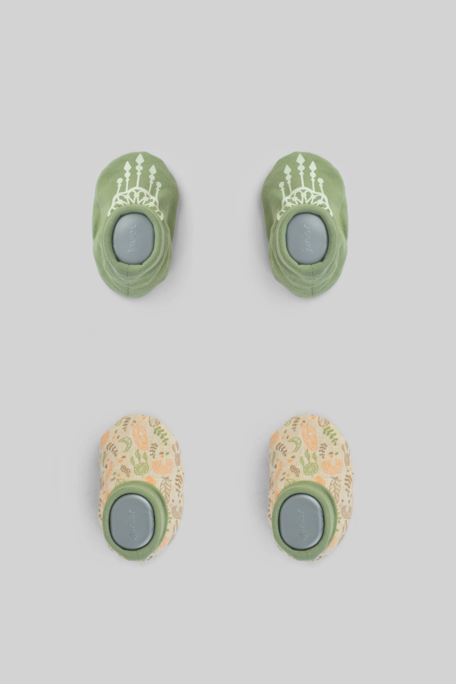 Printed Baby Slippers Pack Of 2 23252631