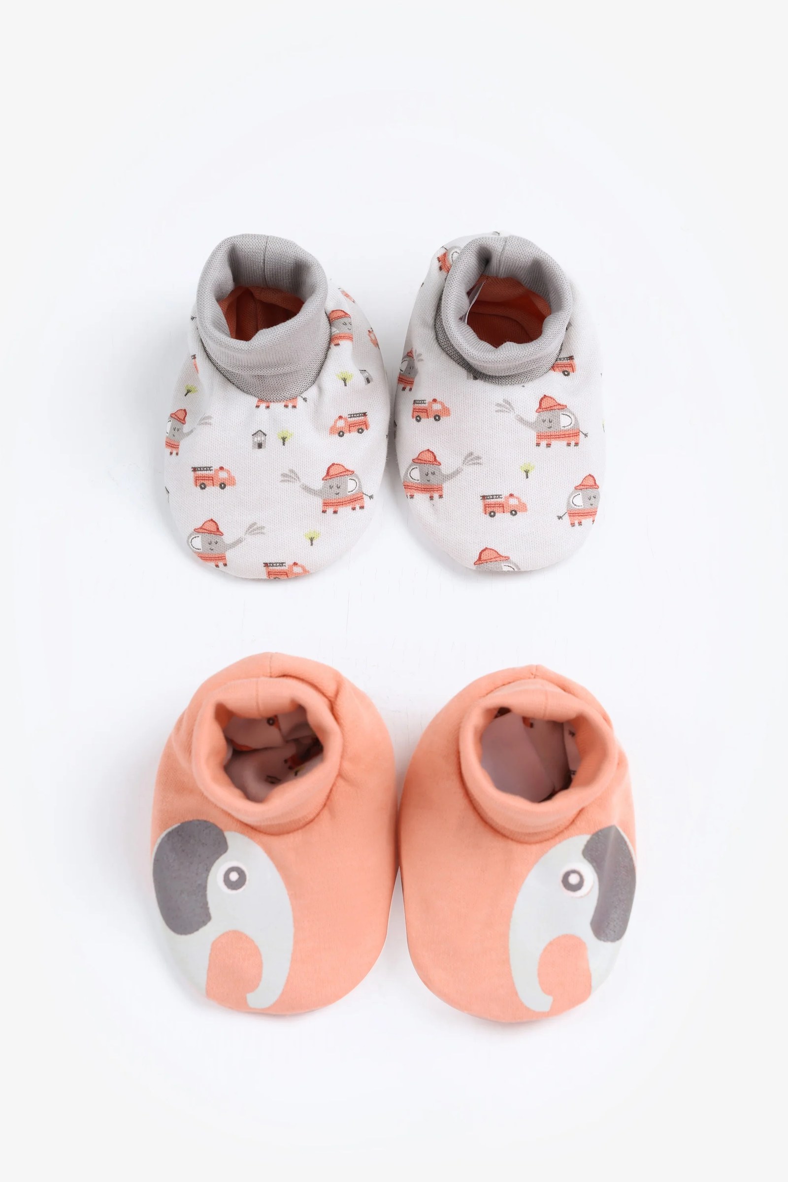 Printed Slippers Pack Of 2 23252101