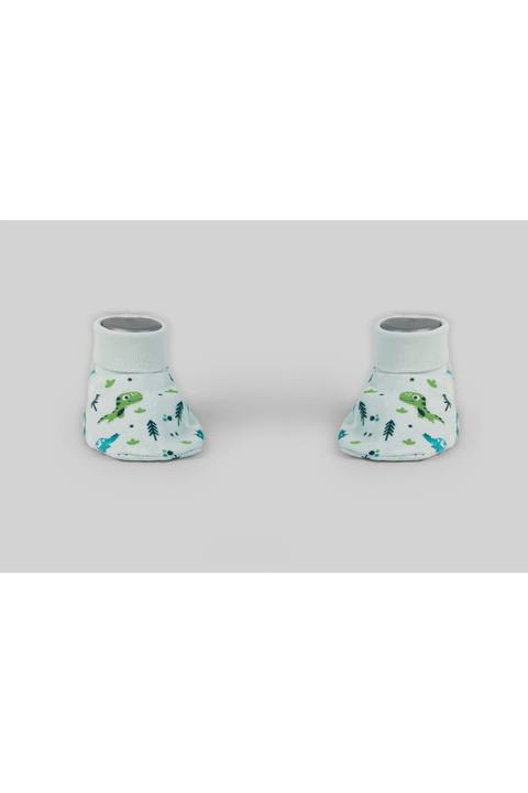 Printed Baby Slippers Pack Of 2