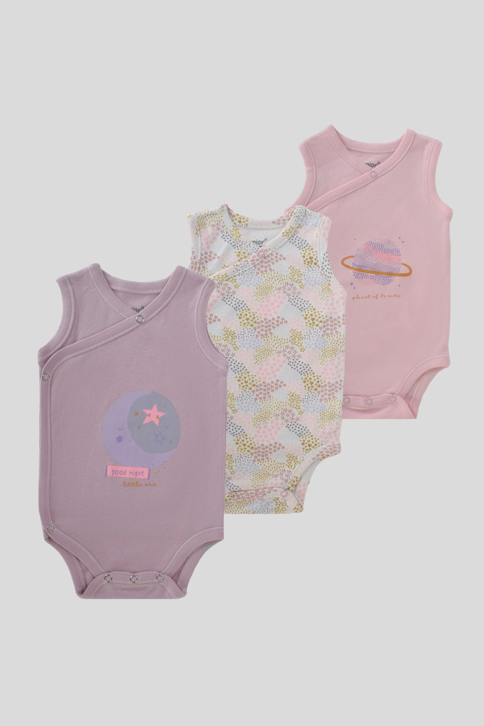 Baby Kimono Pack Of 3 7305-04