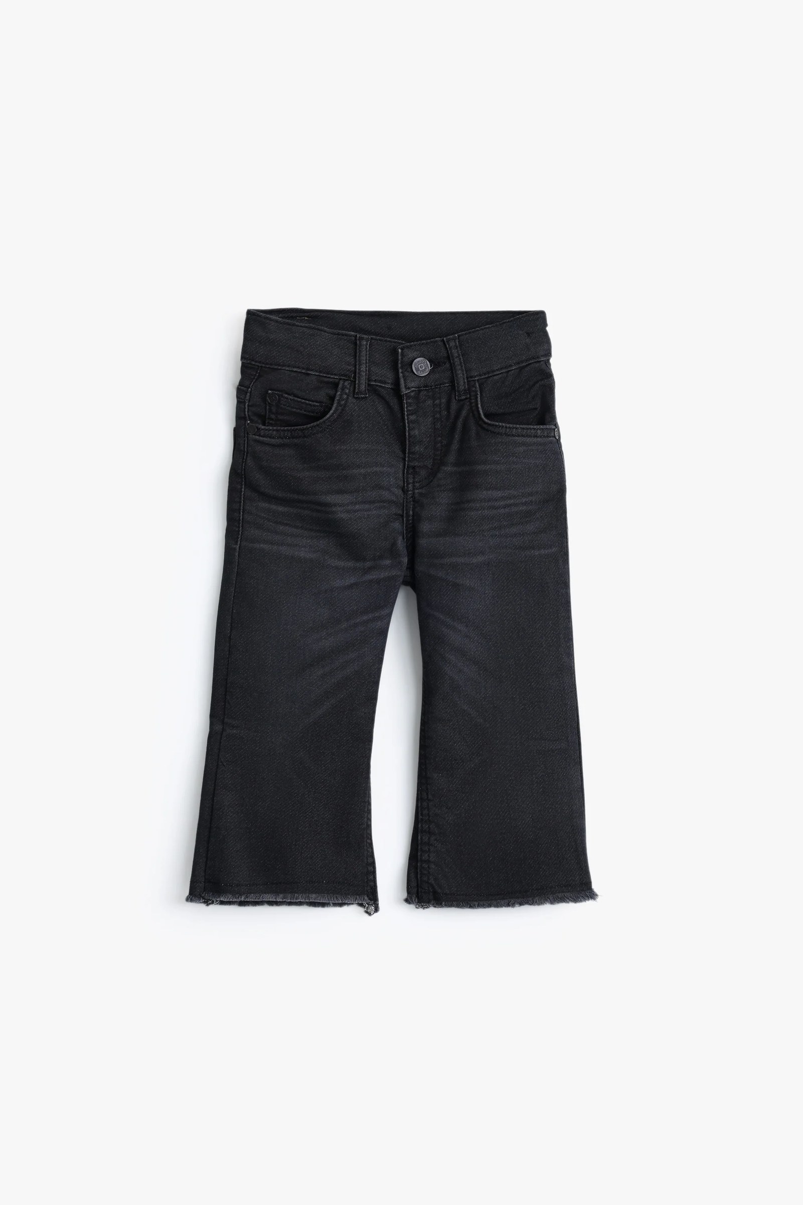 Kids Black Denim Pant