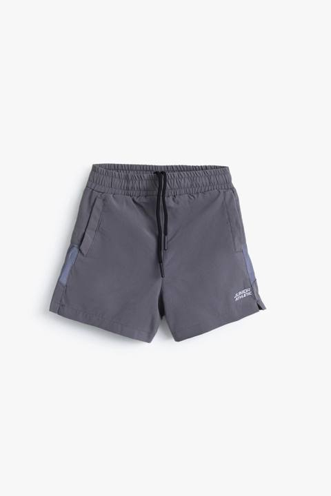 Boys Dark Grey Athletic Shorts