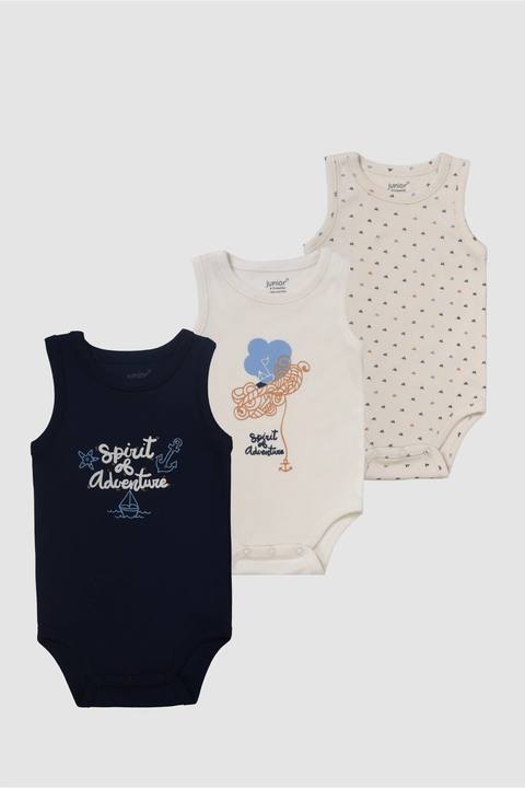 Baby Bodysuit Pack Of 3 7213-76