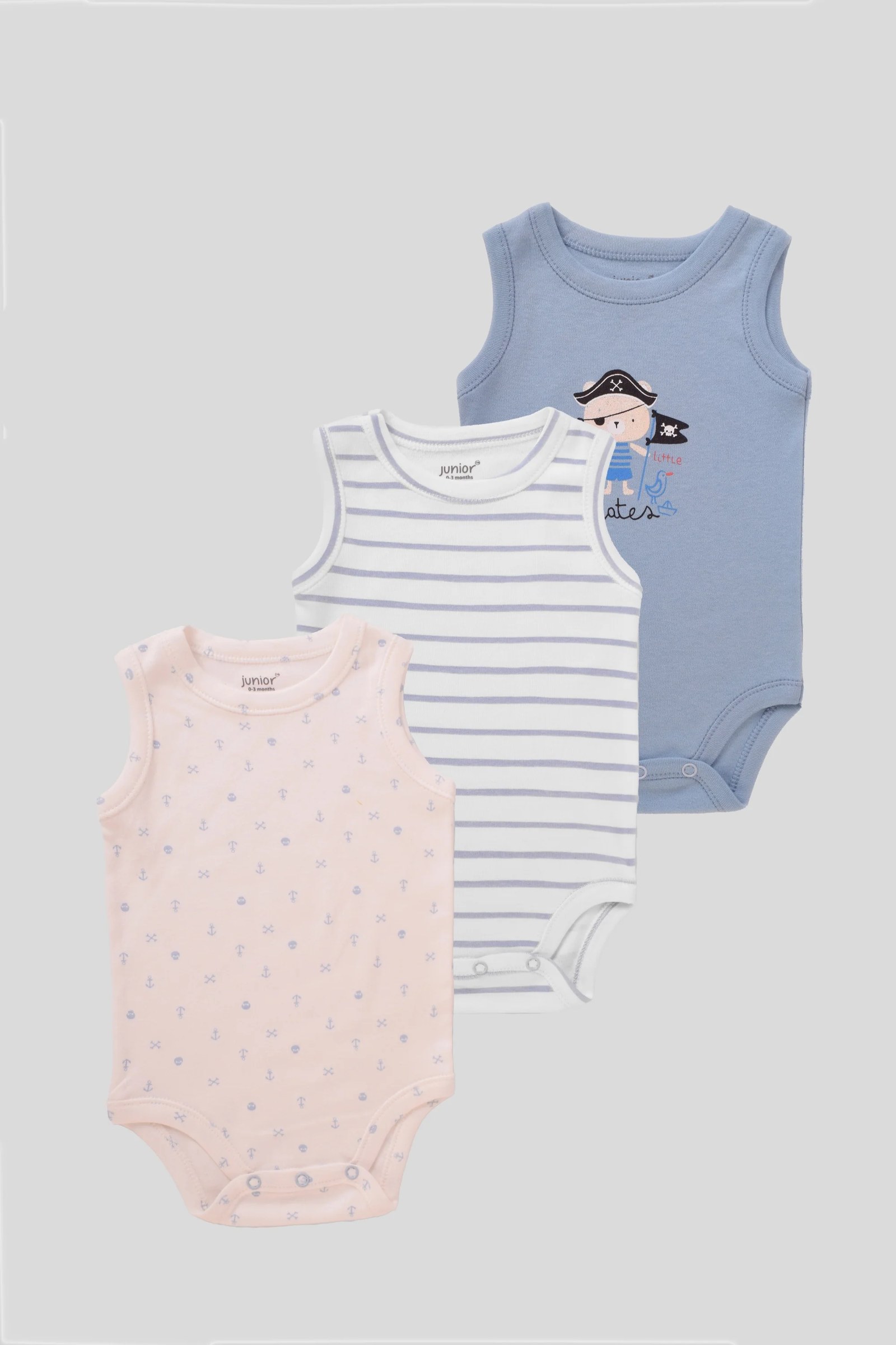 Baby Bodysuit Pack Of 3 7213-75