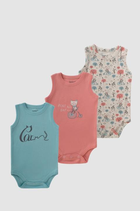 Baby Bodysuit Pack Of 3 7213-72