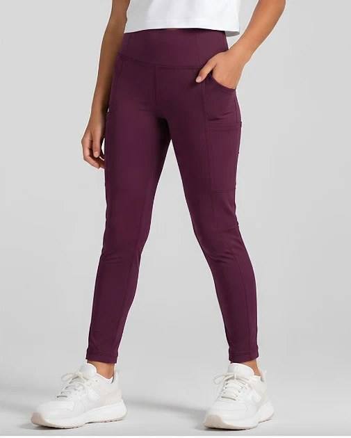 Girls Pocketed Leggings