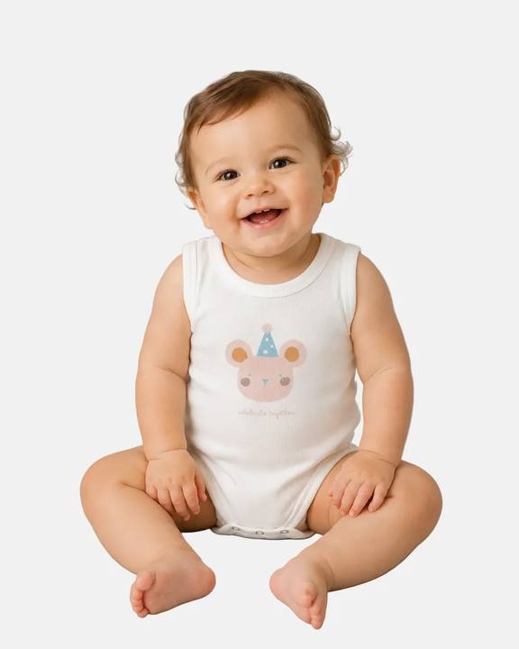 Sleeveless bodysuit Pack of 3