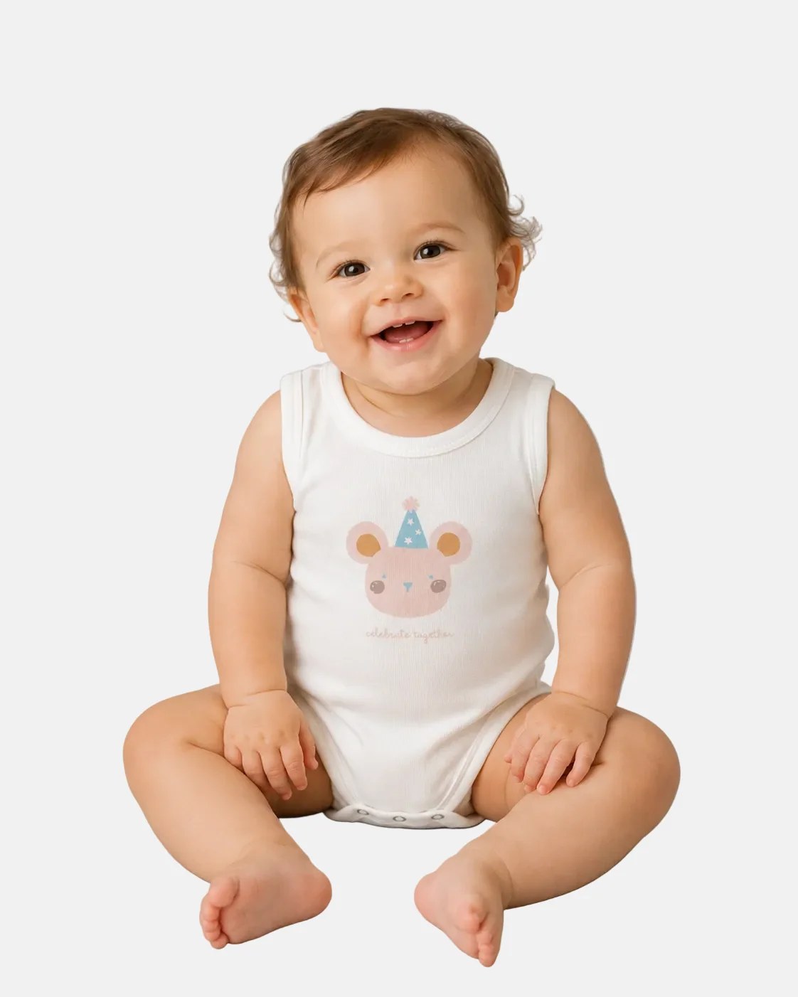 Sleeveless bodysuit Pack of 3