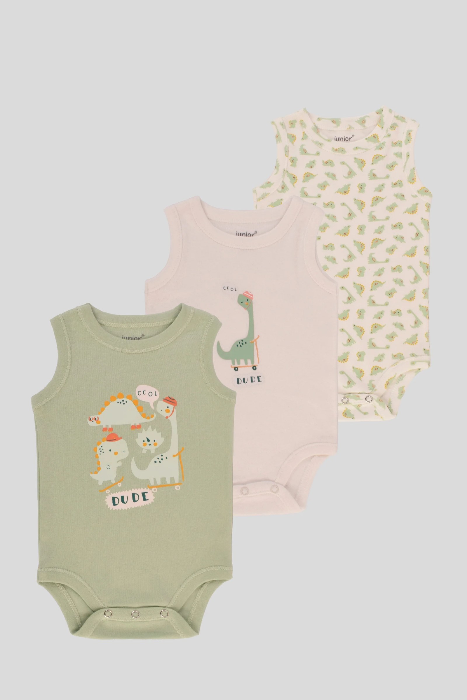 Baby Bodysuit Pack Of 3 7213-77