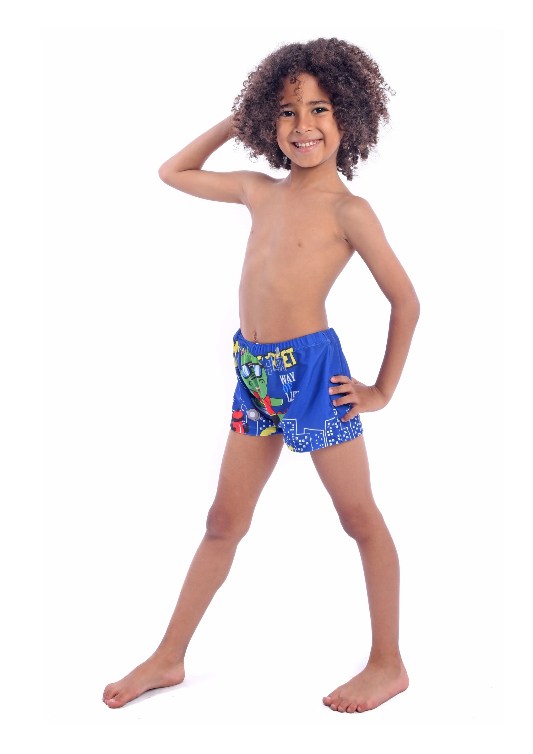 Printed Swimwear Short